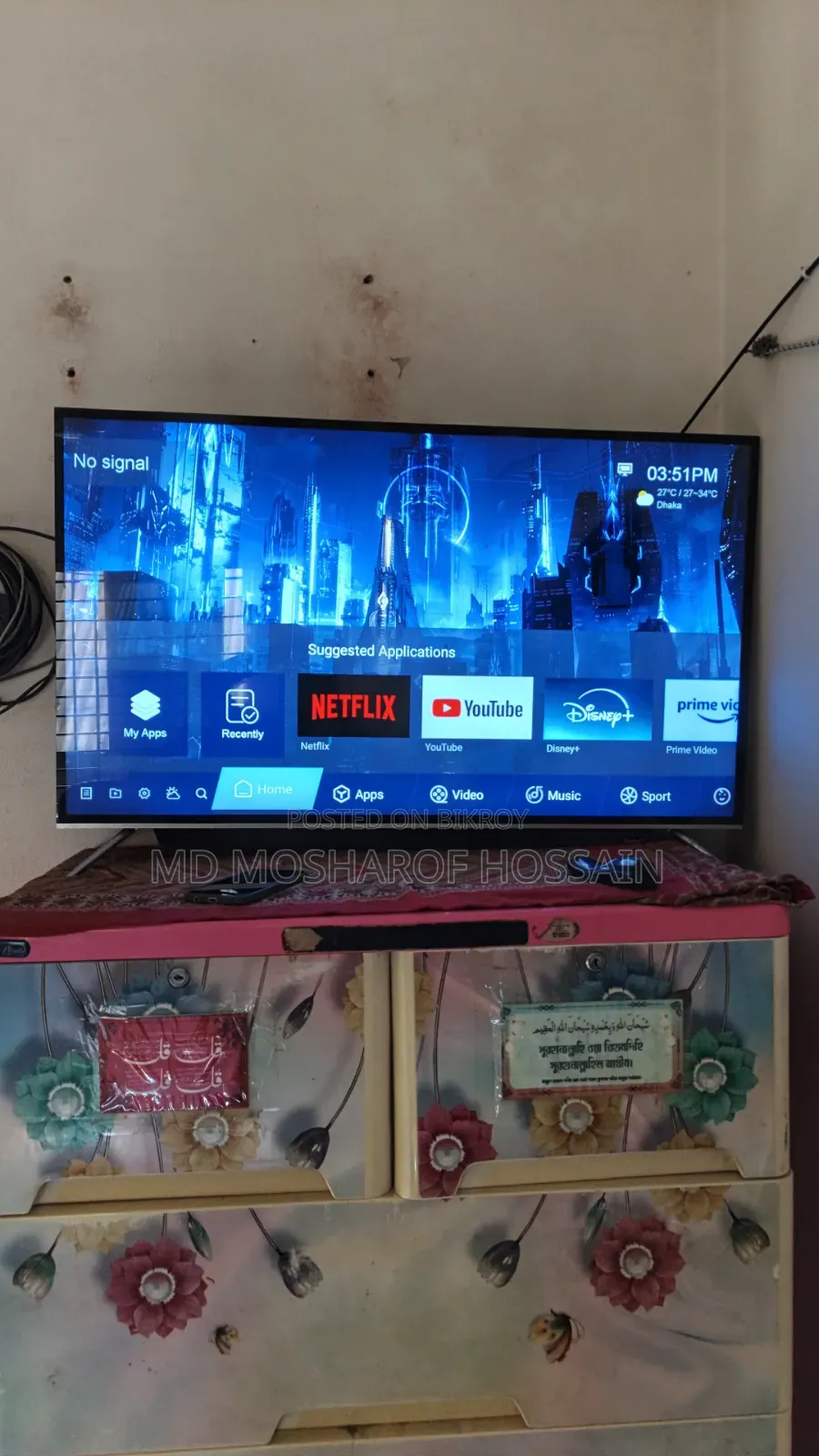 Triton 43" Smart 4K Voice Control TV
