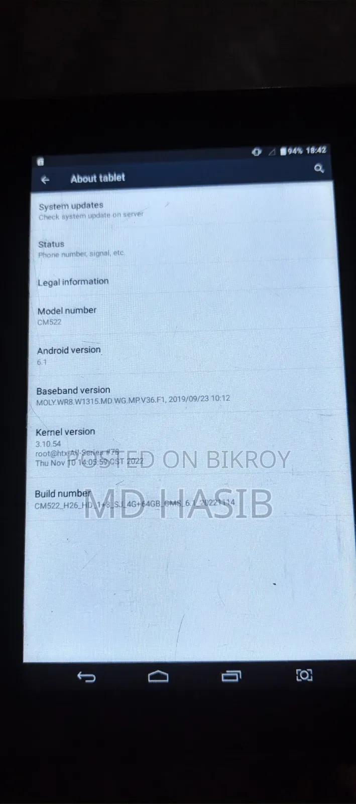 C idea CM500 64 GB Black