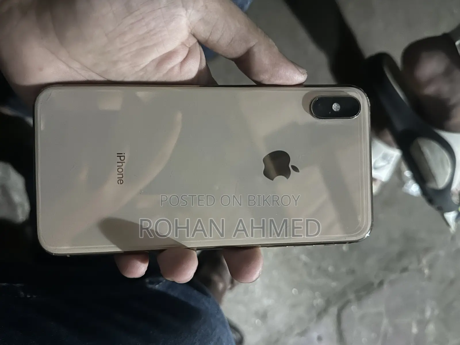 অ্যাপল আইফোন এক্সএস ম্যাক্স ২৫৬ জিবি গোল্ড