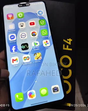 New Xiaomi Poco F4 128 GB Silver