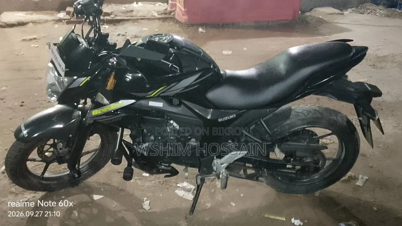 সুজুকি জিক্সার ২০২০ ব্ল্যাক