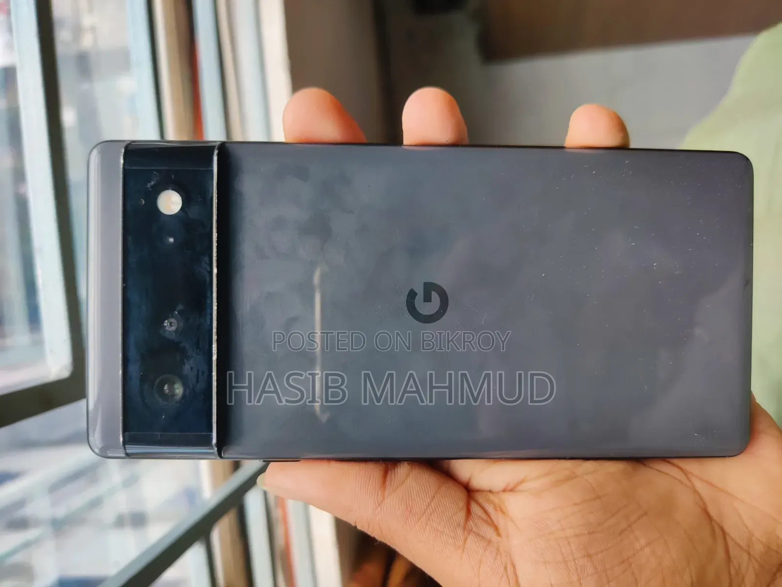 গুগল পিক্সেল ৬ ১২৮ জিবি ব্ল্যাক