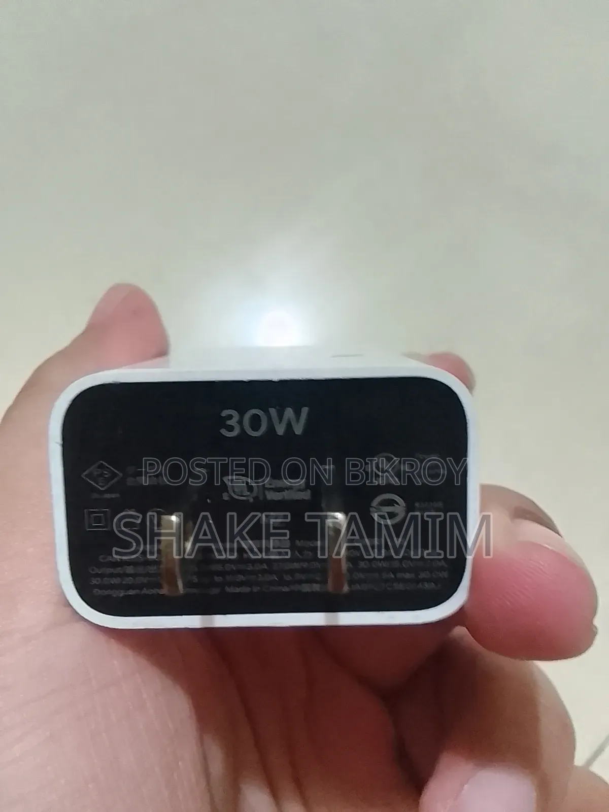 Google 30W USB-C Power Adapter Cable