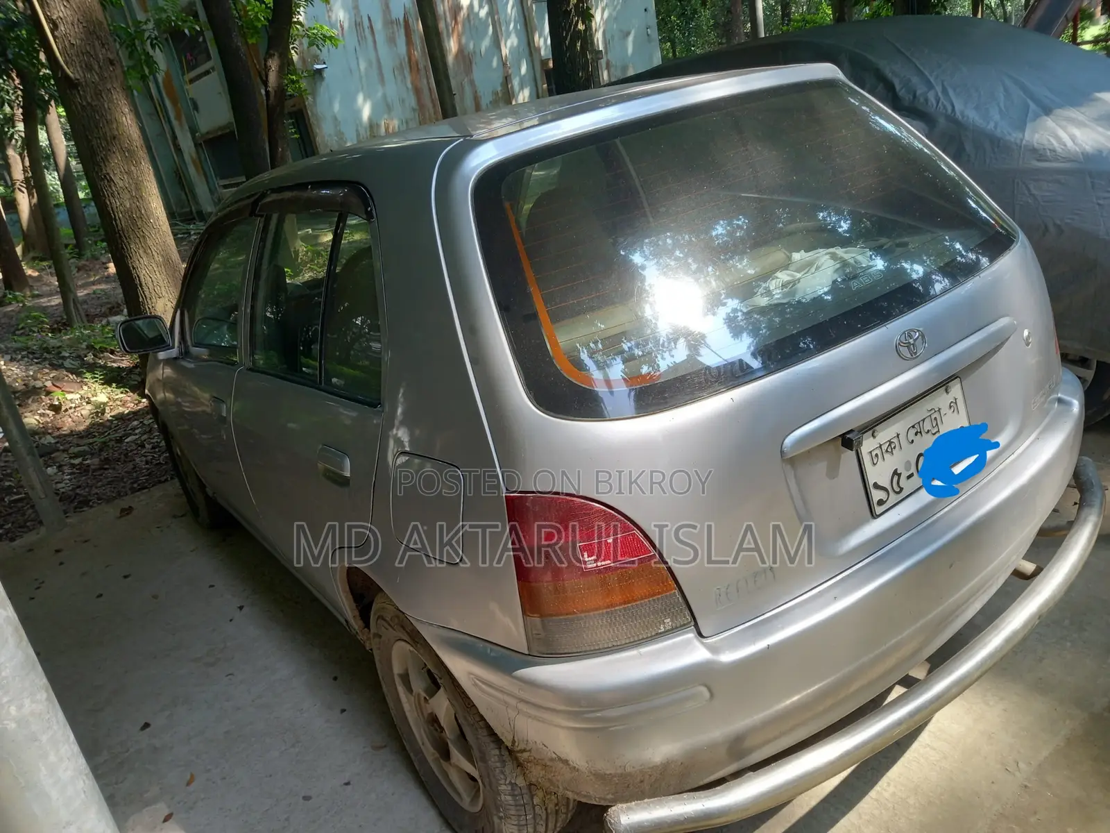 টয়োটা স্টারলেট ১৯৯৬ সিলভার