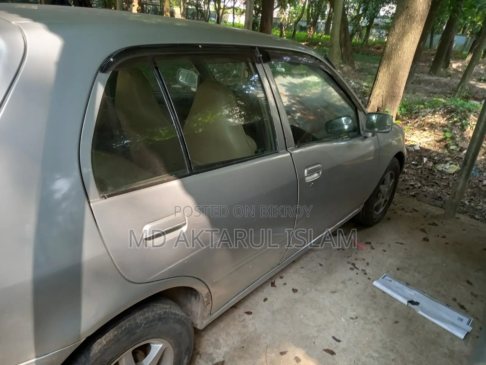 টয়োটা স্টারলেট ১৯৯৬ সিলভার