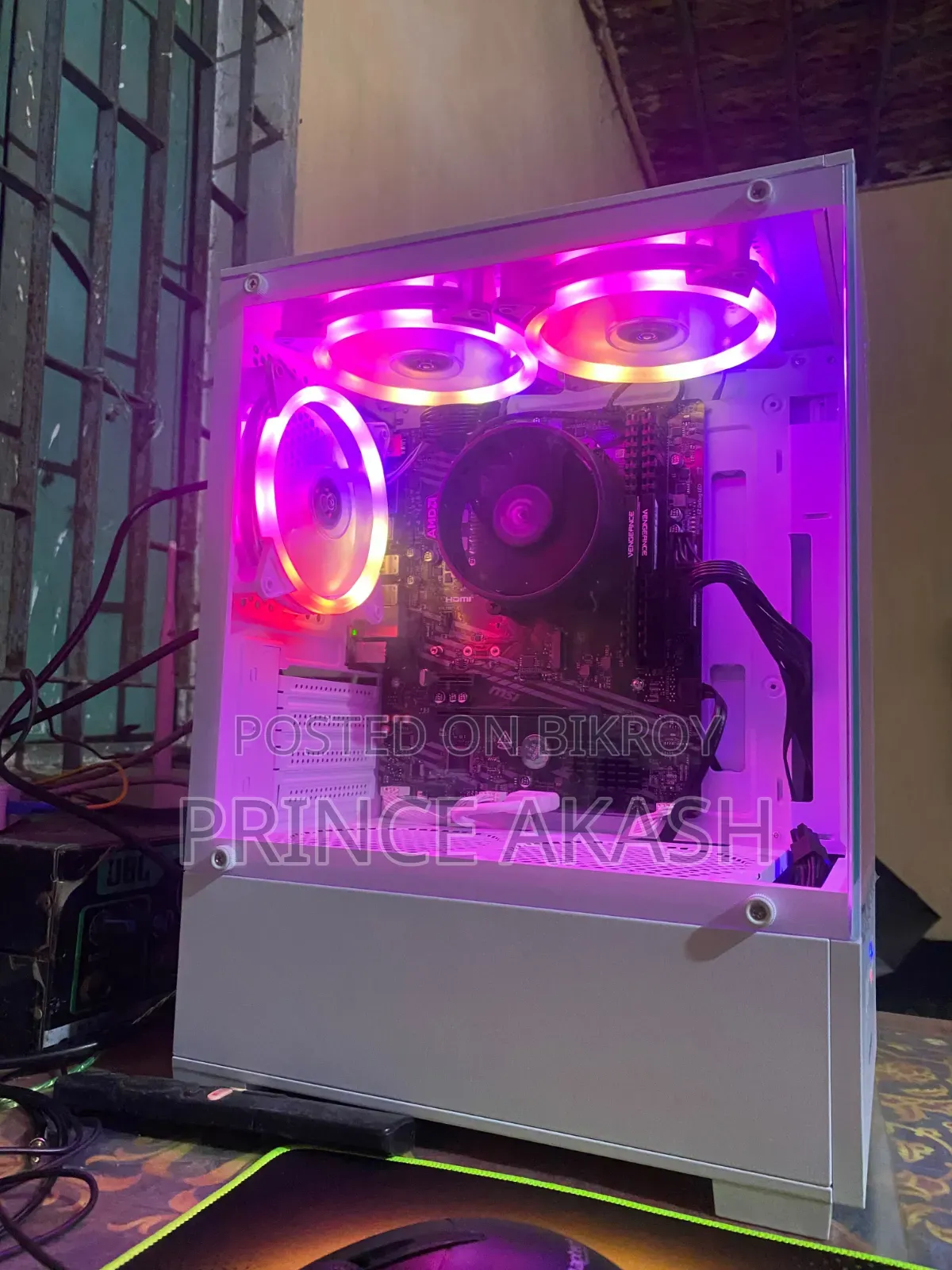 Desktop Computer 16GB AMD Ryzen 5 SSD 256GB