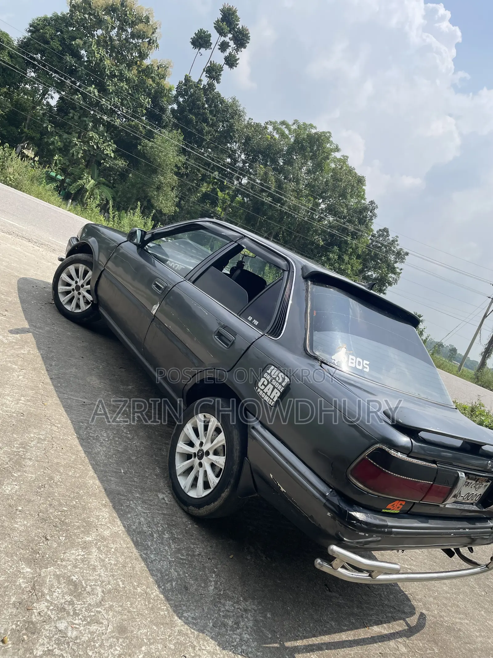 Toyota Corolla Sedan Automatic 1989 Gray