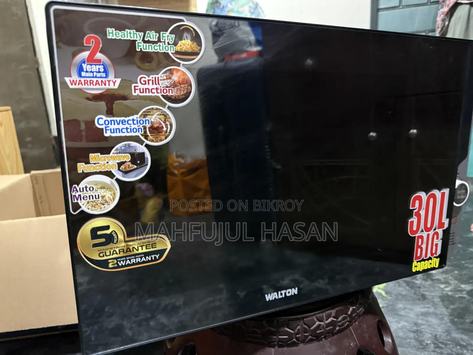 Microwave Oven With Grill