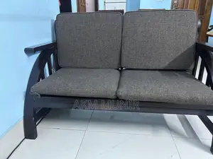 Wooden Sofa Set (2+2+1)