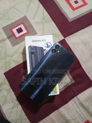 স্যামসাং গ্যালাক্সি এ০৫ ১২৮ জিবি ব্ল্যাক