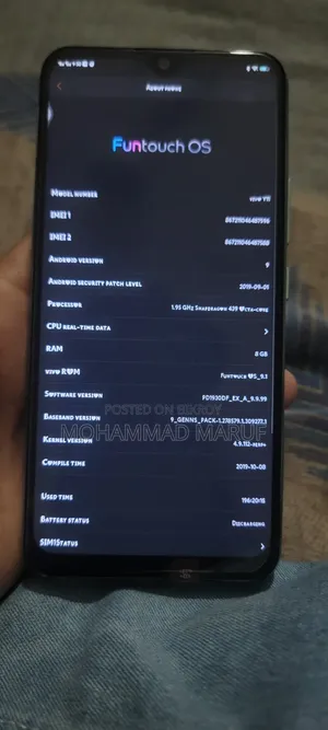Vivo Y11 32 GB Blue