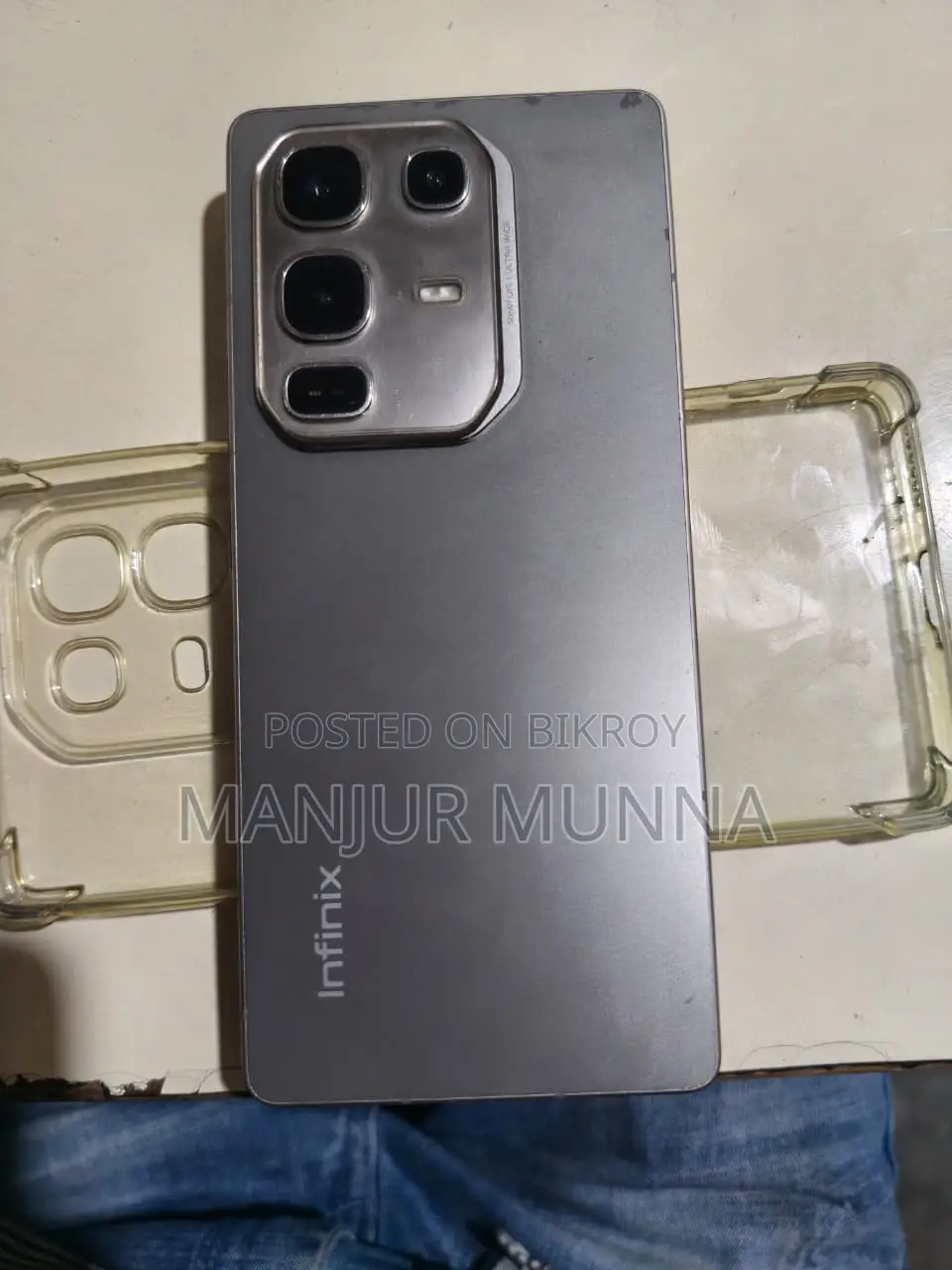 Infinix Note 50 Pro 256 GB Gray