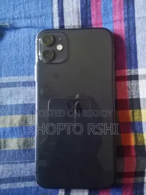 নিউ অ্যাপল আইফোন ১১ ৬৪ জিবি ব্ল্যাক