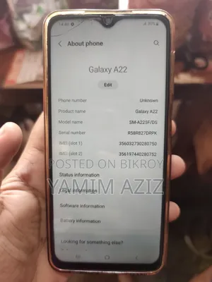 Samsung Galaxy A22 128 GB Green
