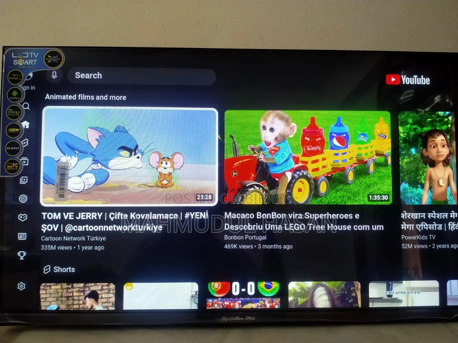 Golden Plus Frameless Smart 32" TV