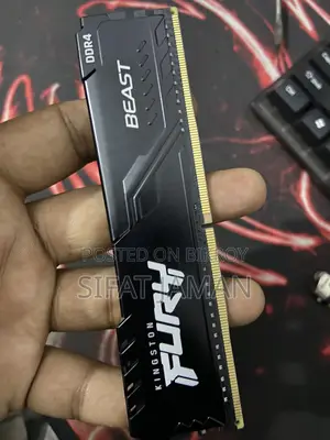 Kingston Fury Beast 8gb RGB 3200mhz Ddr4 Desktop Ram Black
