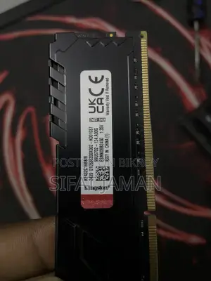 Kingston Fury Beast 8gb RGB 3200mhz Ddr4 Desktop Ram Black