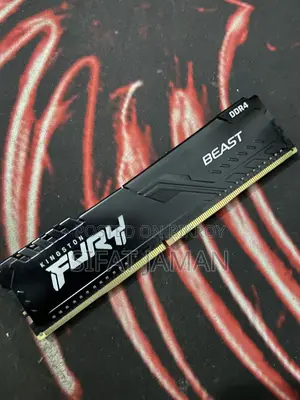Kingston Fury Beast 8gb RGB 3200mhz Ddr4 Desktop Ram Black