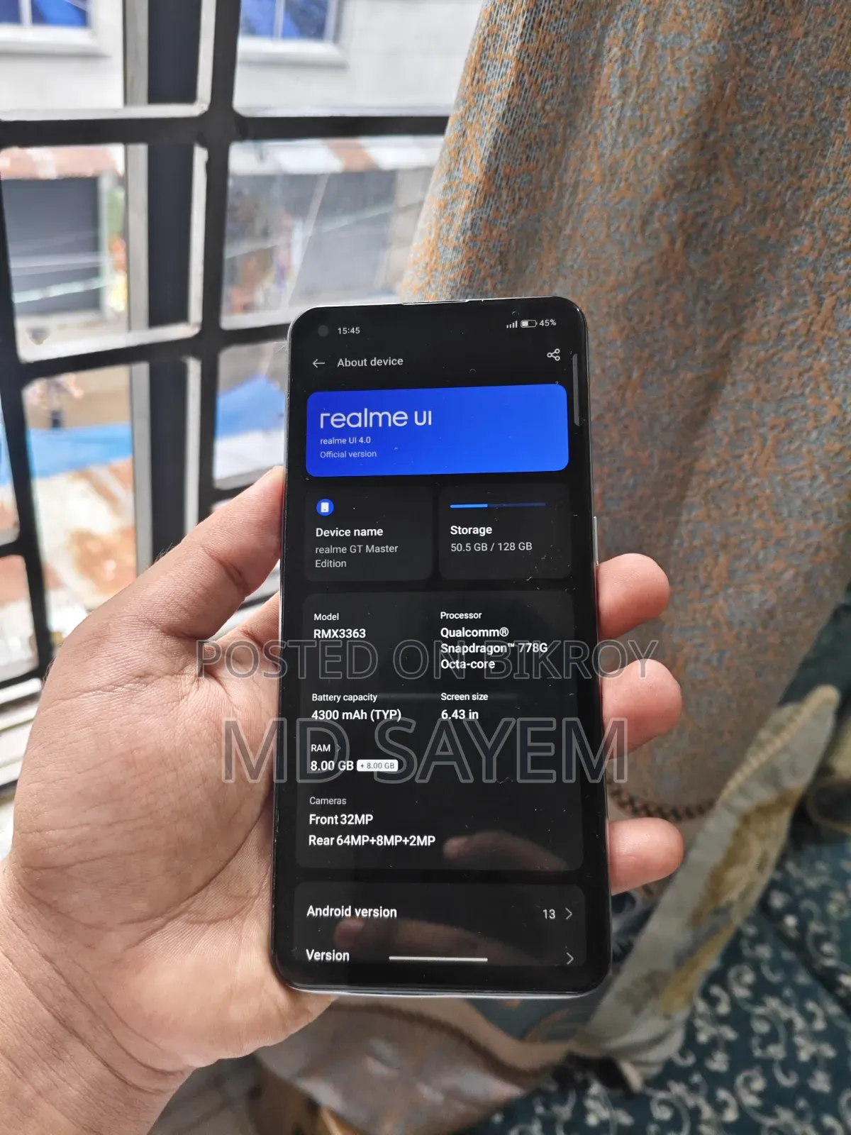 Realme 128 GB Blue