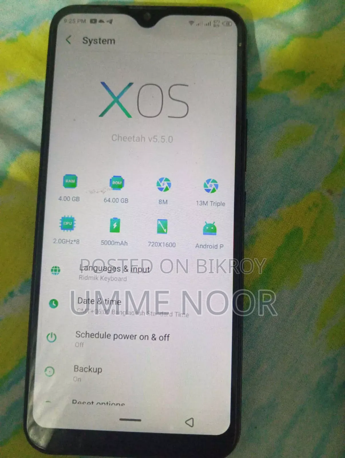 Infinix Hot 8 64 GB Black