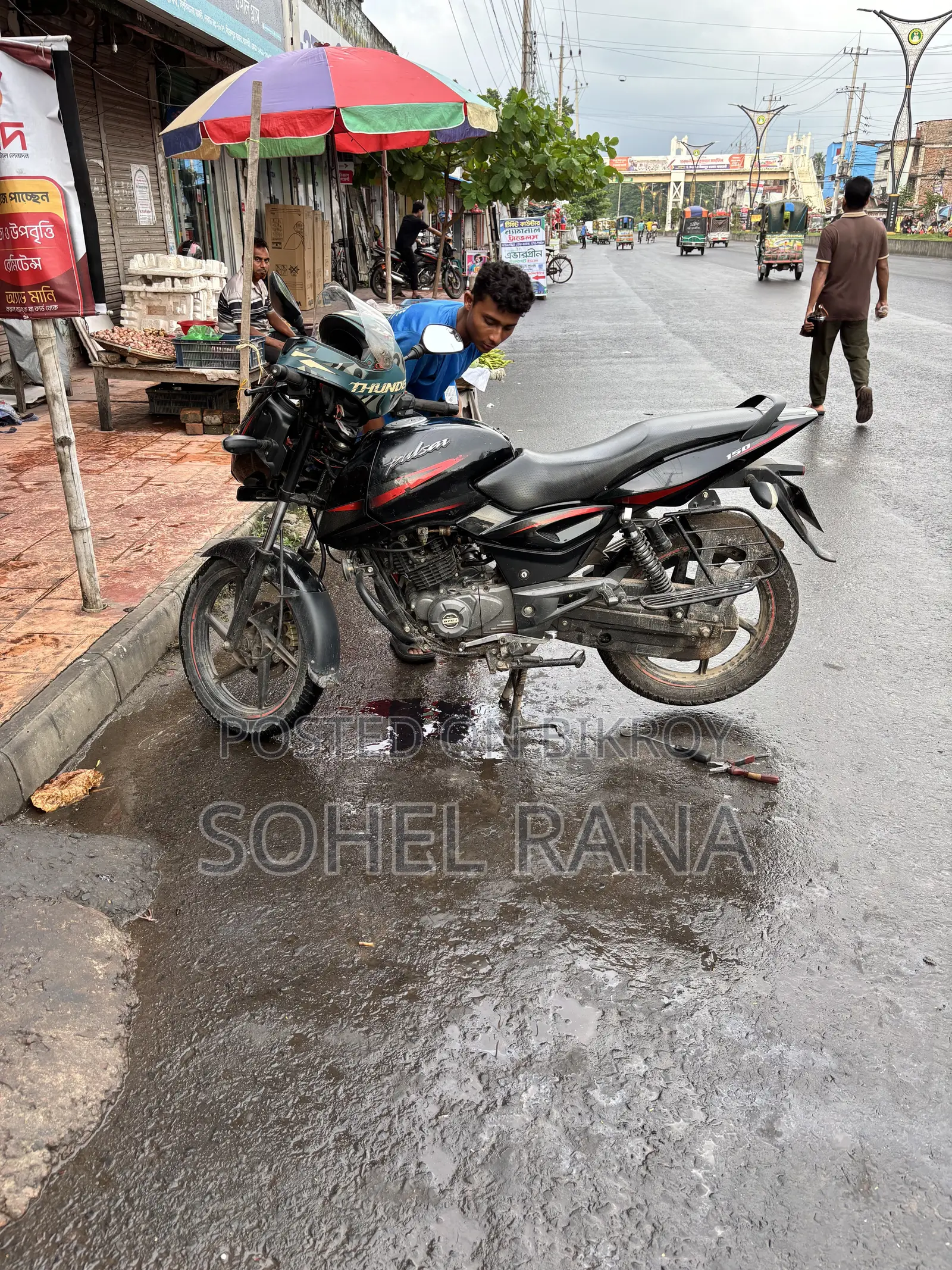 বাজাজ পালসার ১৫০ ২০১৮ কালো