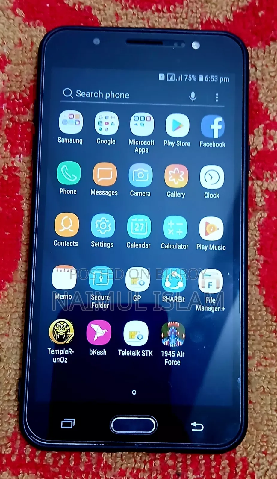 Samsung Galaxy J7 16 GB Black