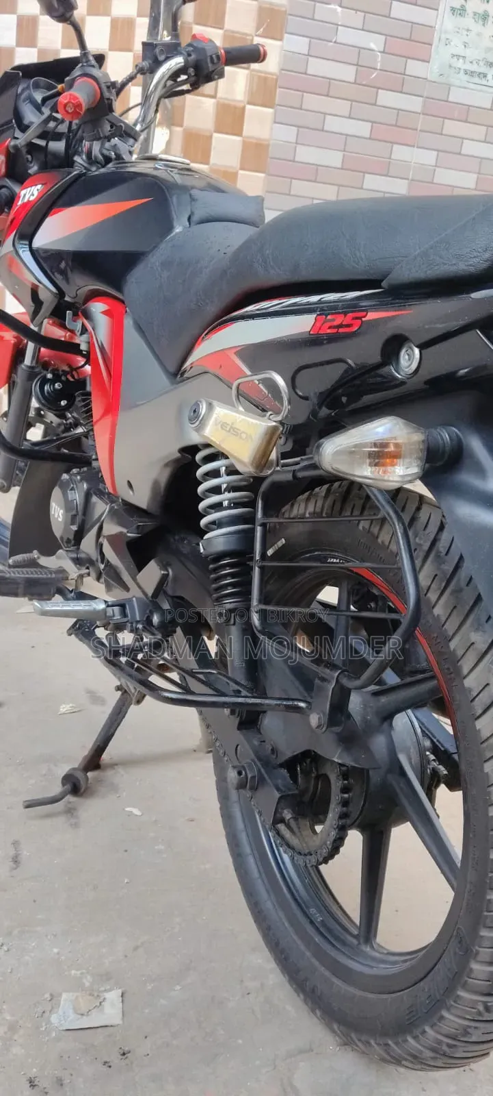 New TVS Stryker 125 2020 Red