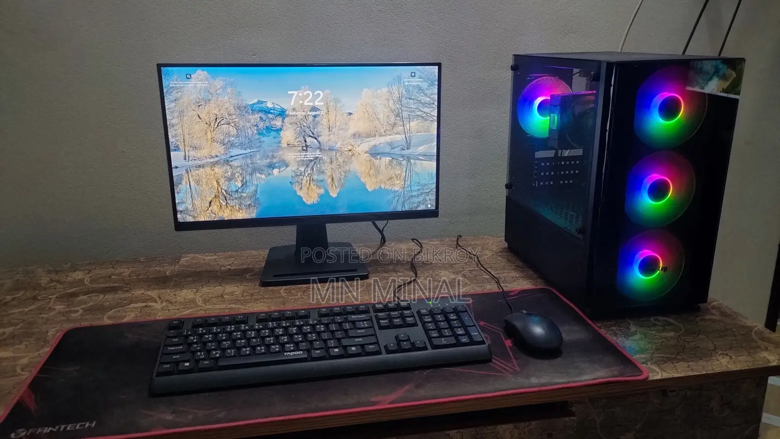 Desktop Computer Gigabyte 16GB AMD Ryzen 7 SSD 512GB