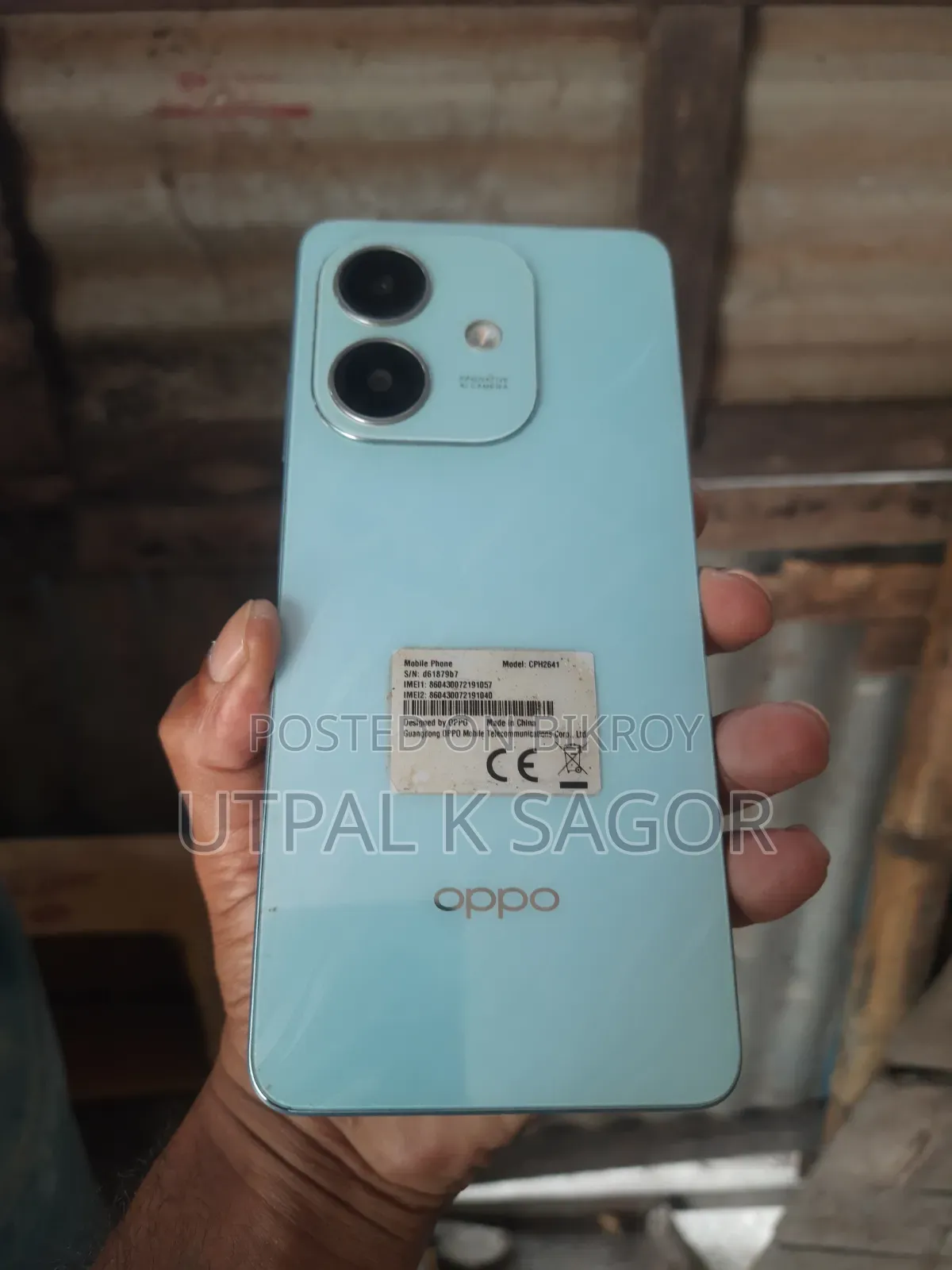 Oppo A3X 4G 128 GB Blue