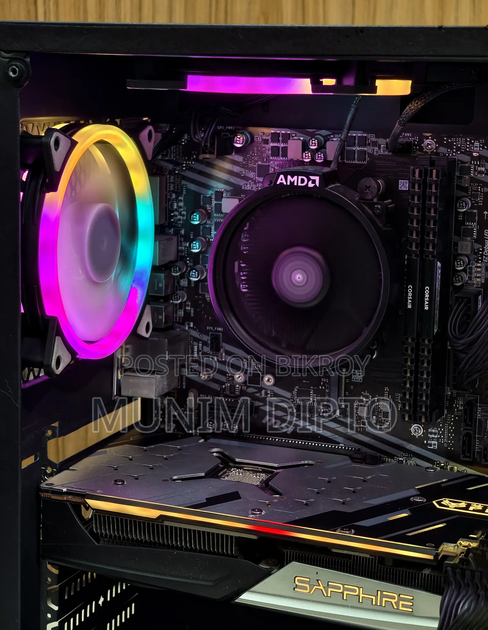 Desktop Computer MSI 16GB AMD Ryzen 5 SSD 256GB