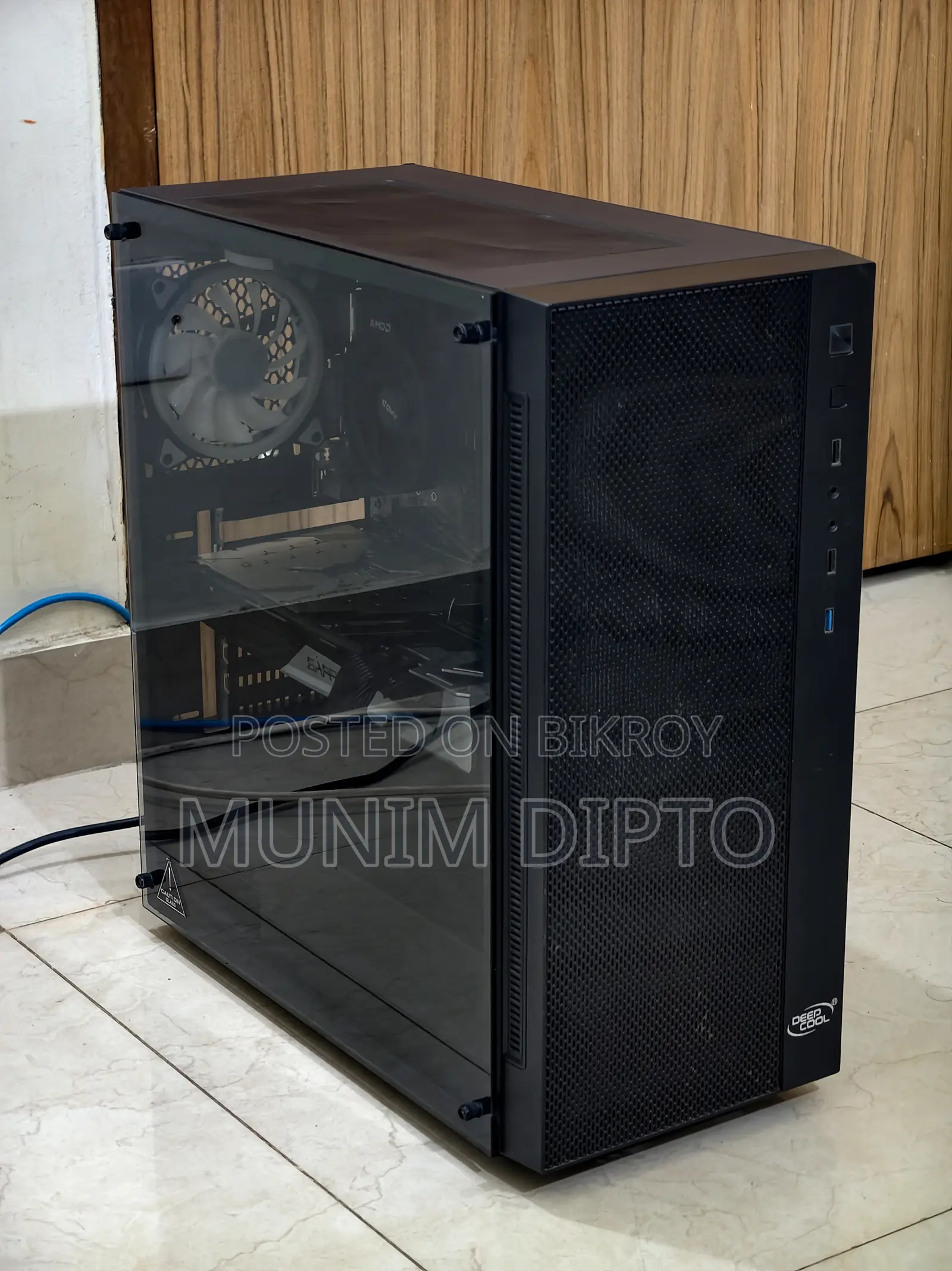 Desktop Computer MSI 16GB AMD Ryzen 5 SSD 256GB