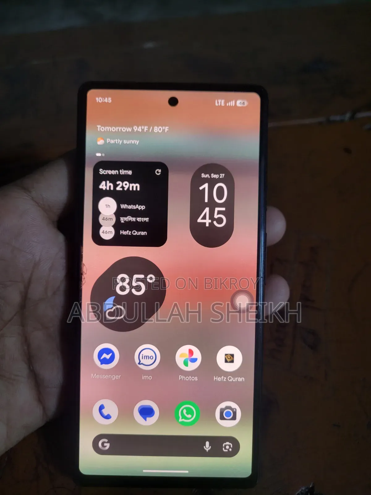 Google Pixel 6a 128 GB Black