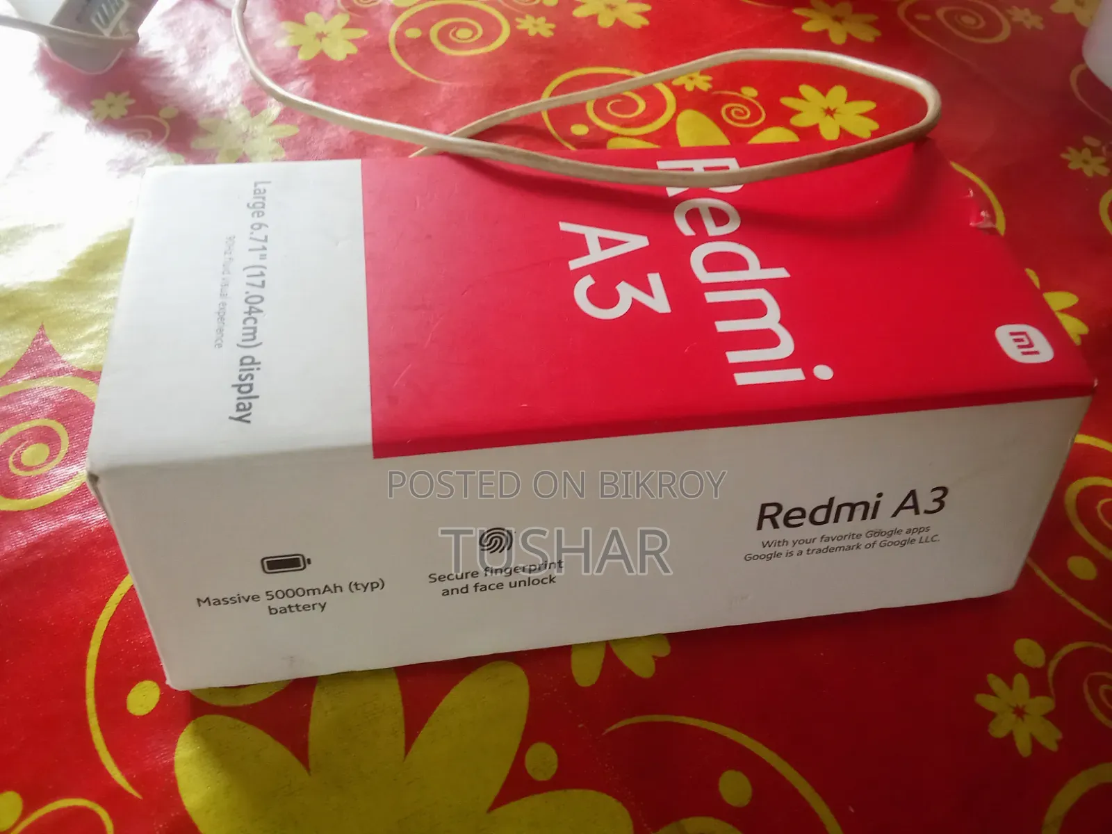 শাওমি রেডমি এ৩ ১২৮ জিবি ব্ল্যাক