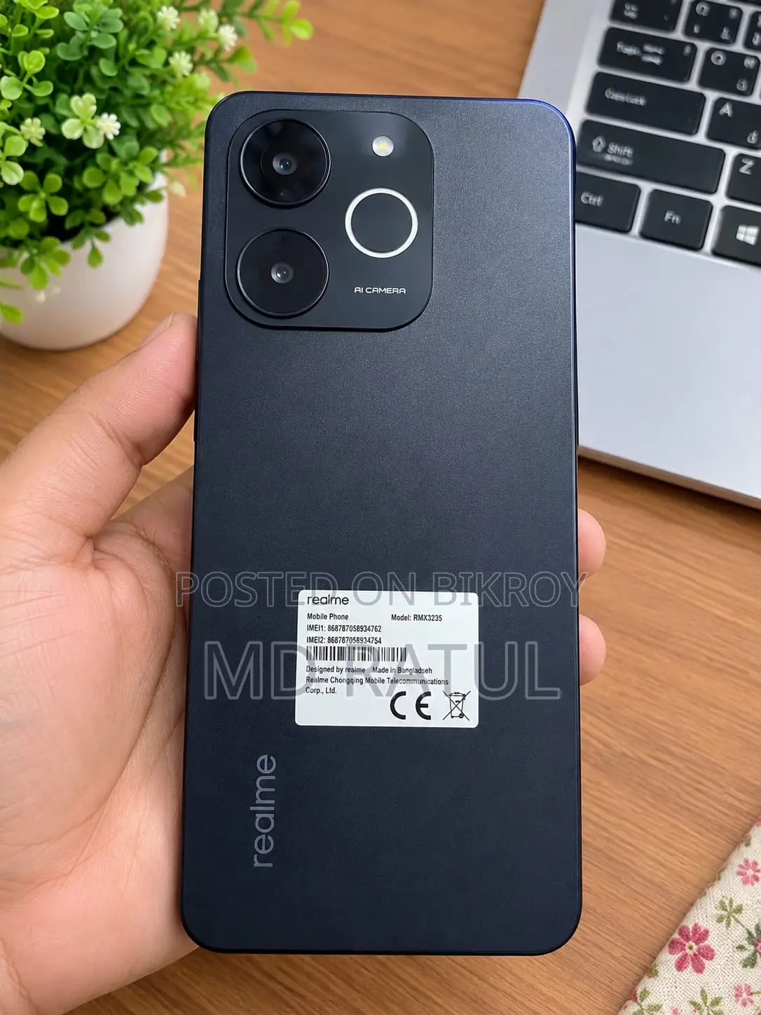 Realme Note 70 128 GB Black