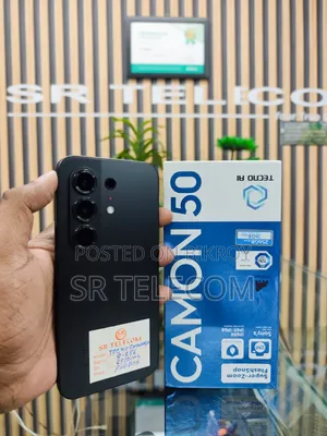 Tecno Camon 50 256 GB Black