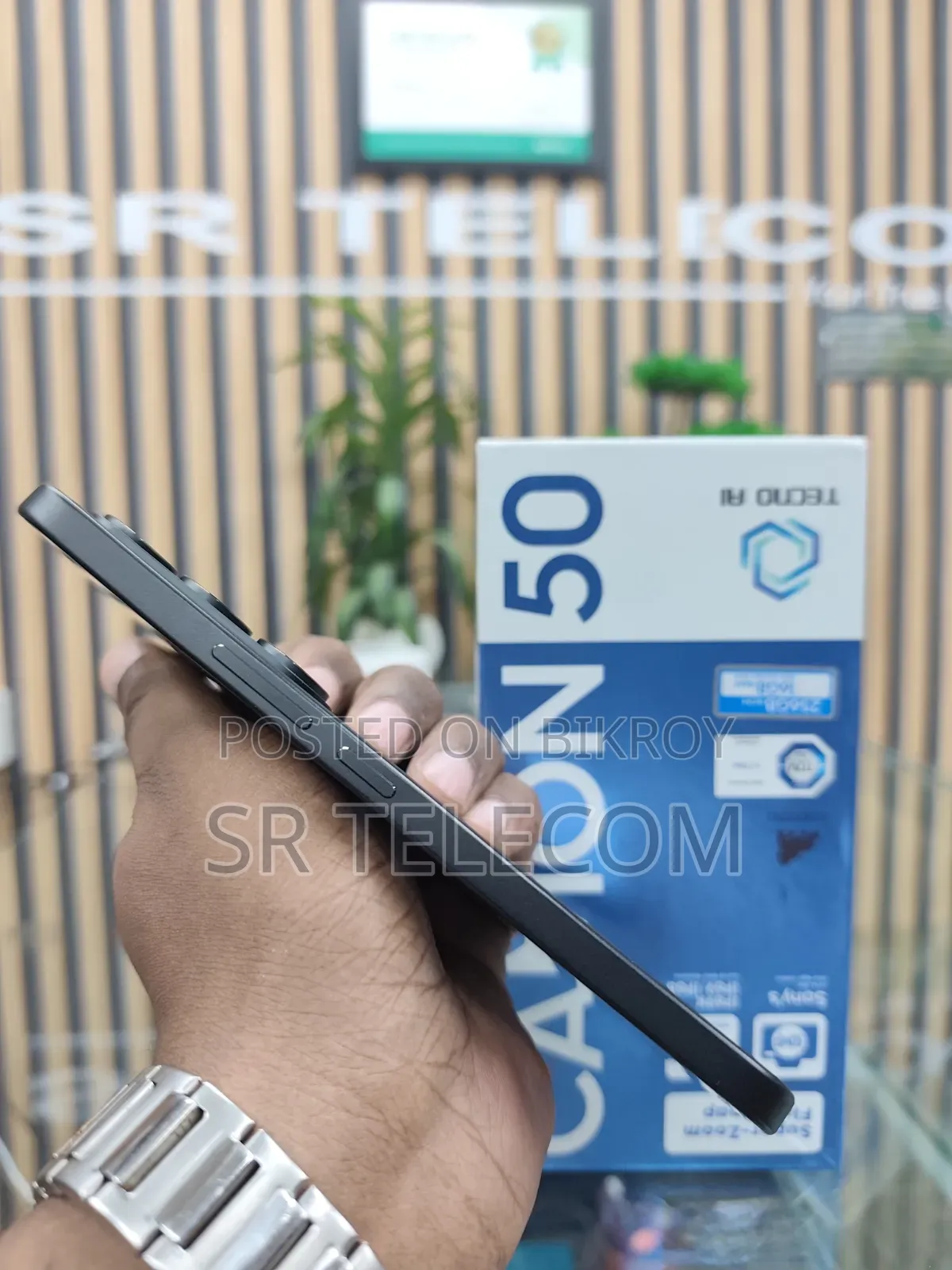 Tecno Camon 50 256 GB Black