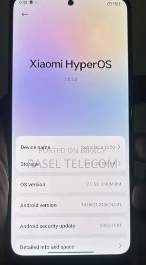 Xiaomi Redmi Note 12 256 GB Red