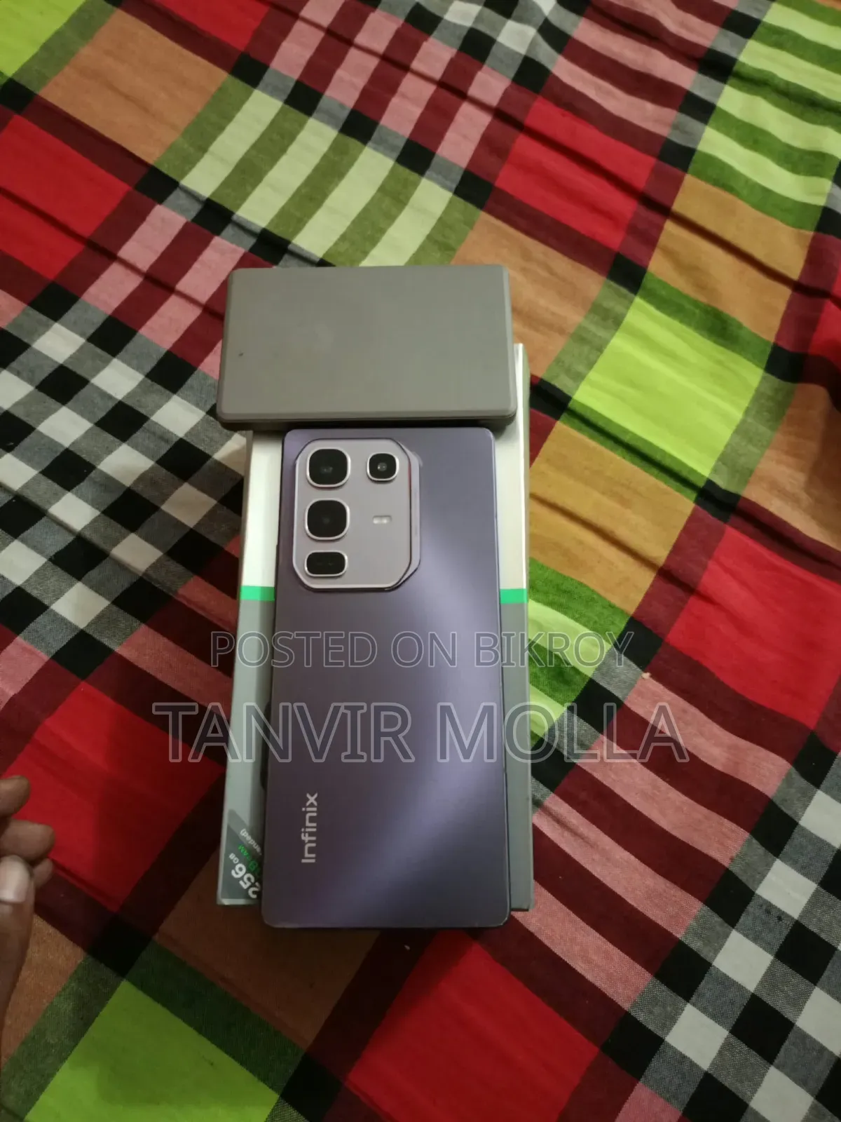 নতুন ইনফিনিক্স নোট ৫০ প্রো ২৫৬ জিবি পার্পল