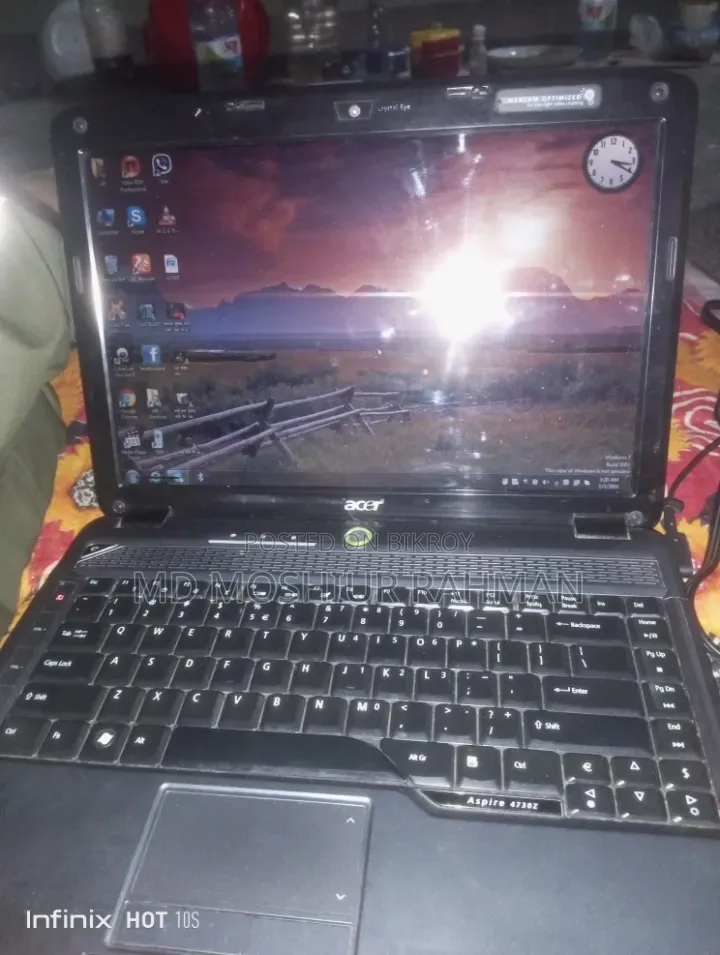Laptop Acer Aspire 4730Z 2GB Intel SSD 256GB