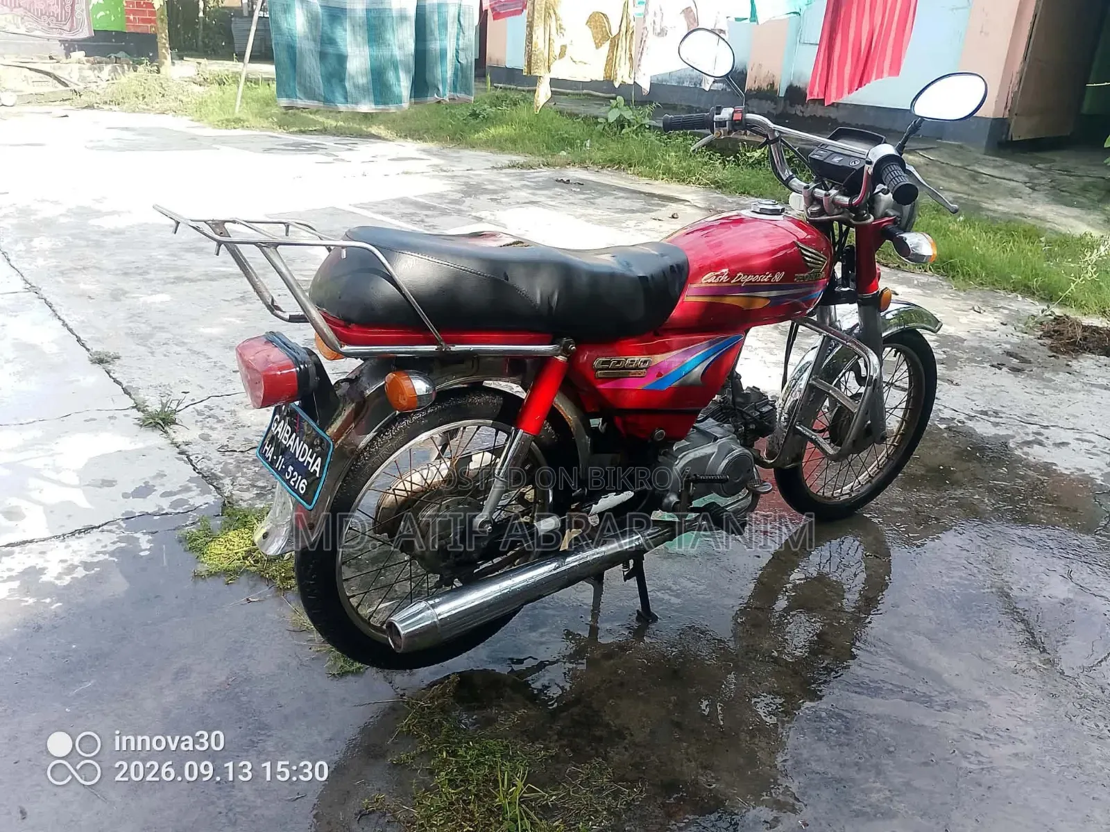 Honda 2010 Red