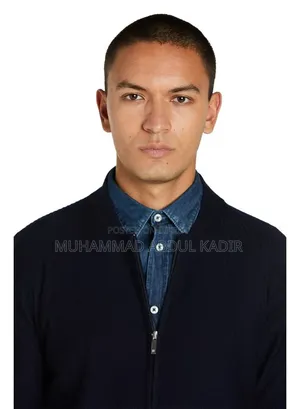 Men's Full Zipper Pocket Sweater