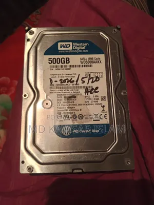 WD 500GB Hard Disk 100% OK for PC