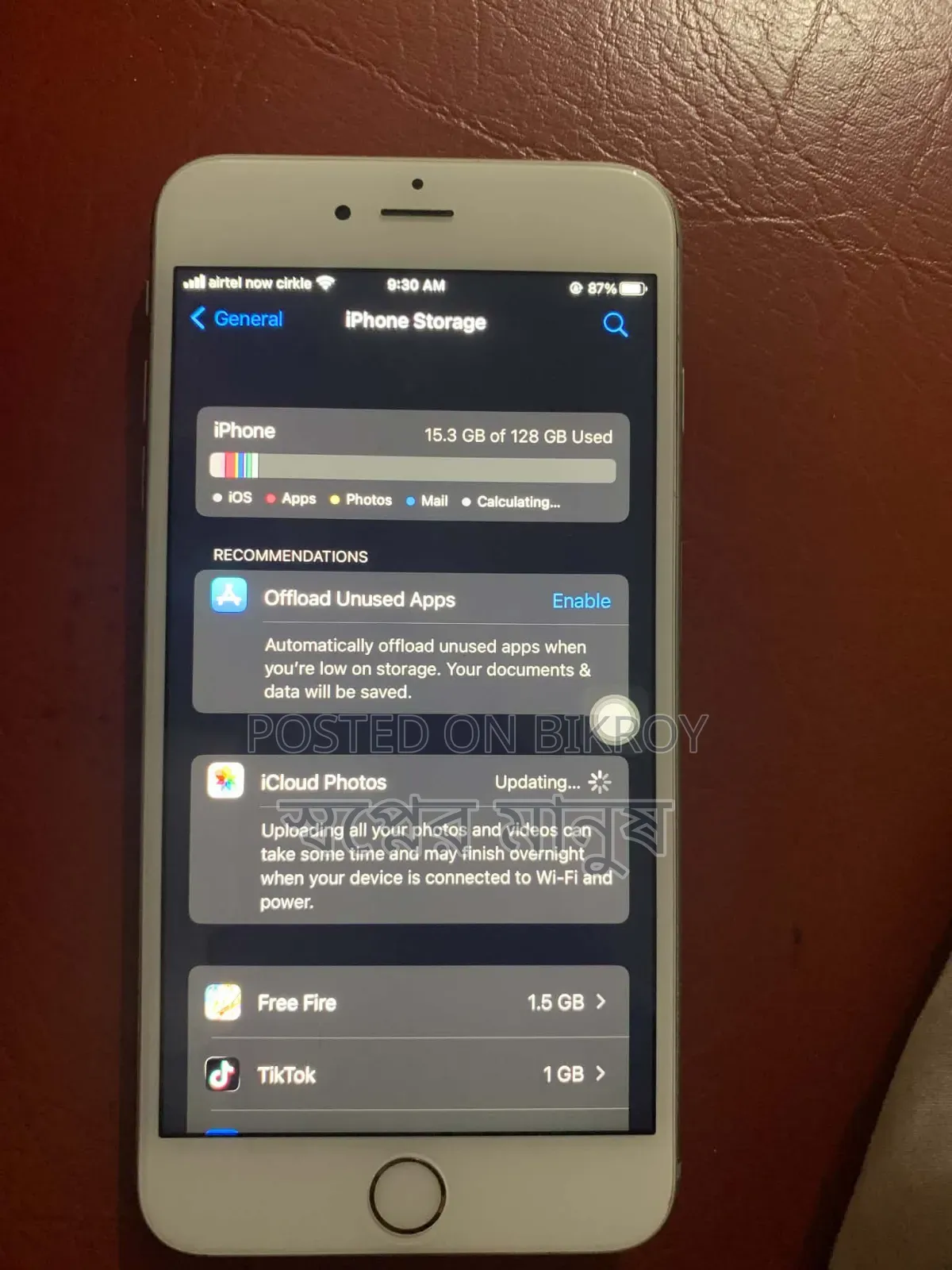 Apple iPhone 6s Plus 128 GB Silver