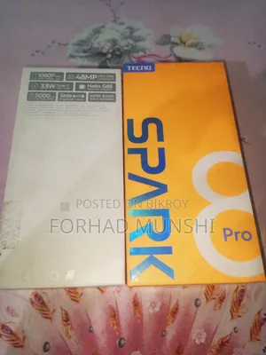 Tecno Spark 8 Pro 64 GB Black