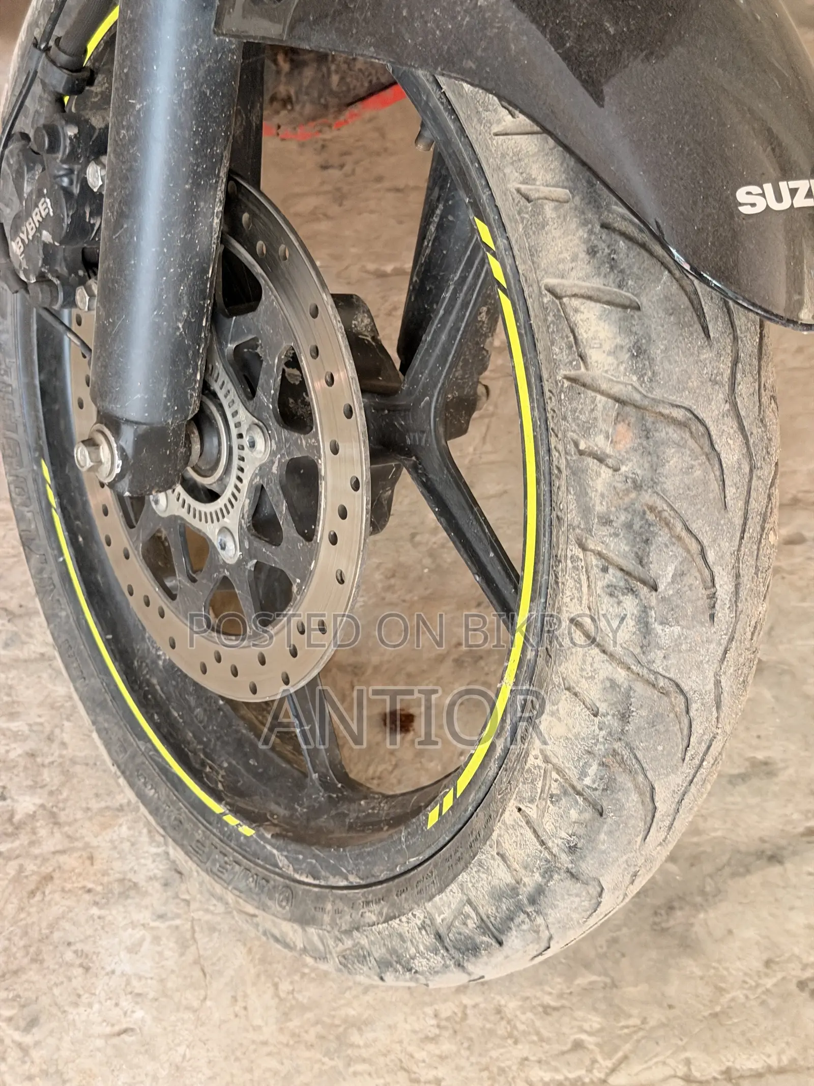 New Suzuki Gixxer SF 2024 Orange