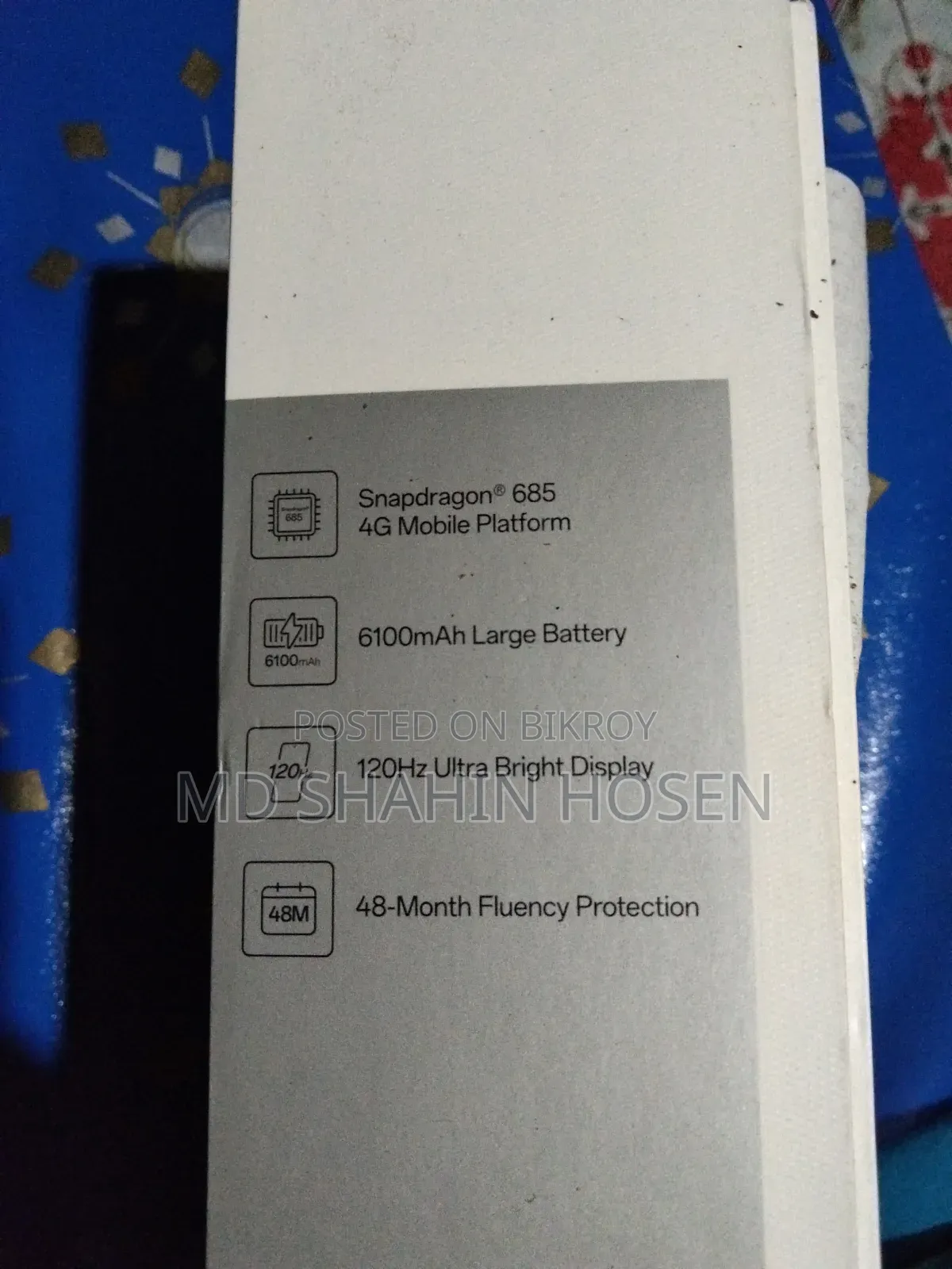 New Oppo A6x 128 GB Black