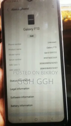 Samsung Galaxy F13 64 GB Silver