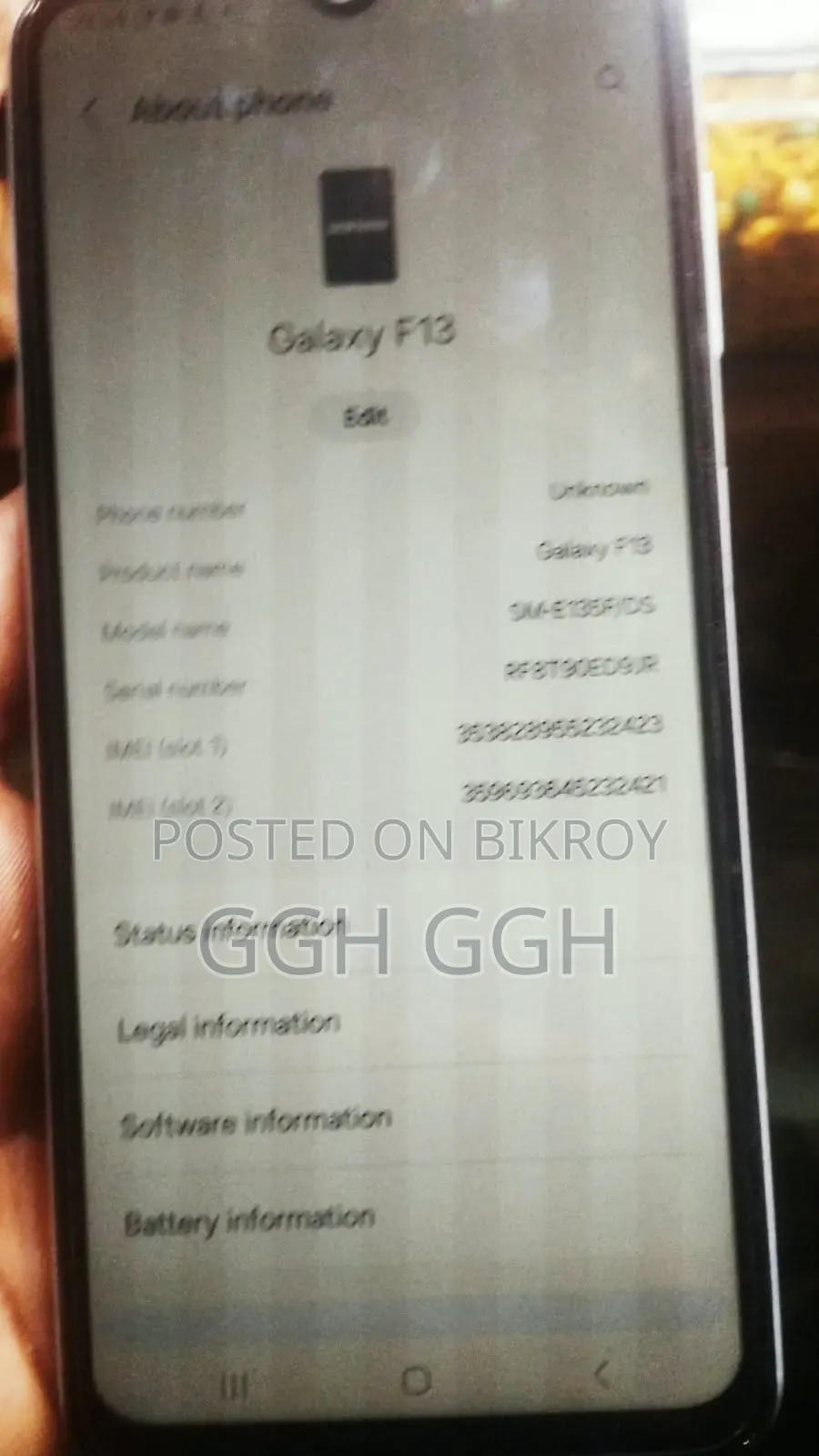 Samsung Galaxy F13 64 GB Silver