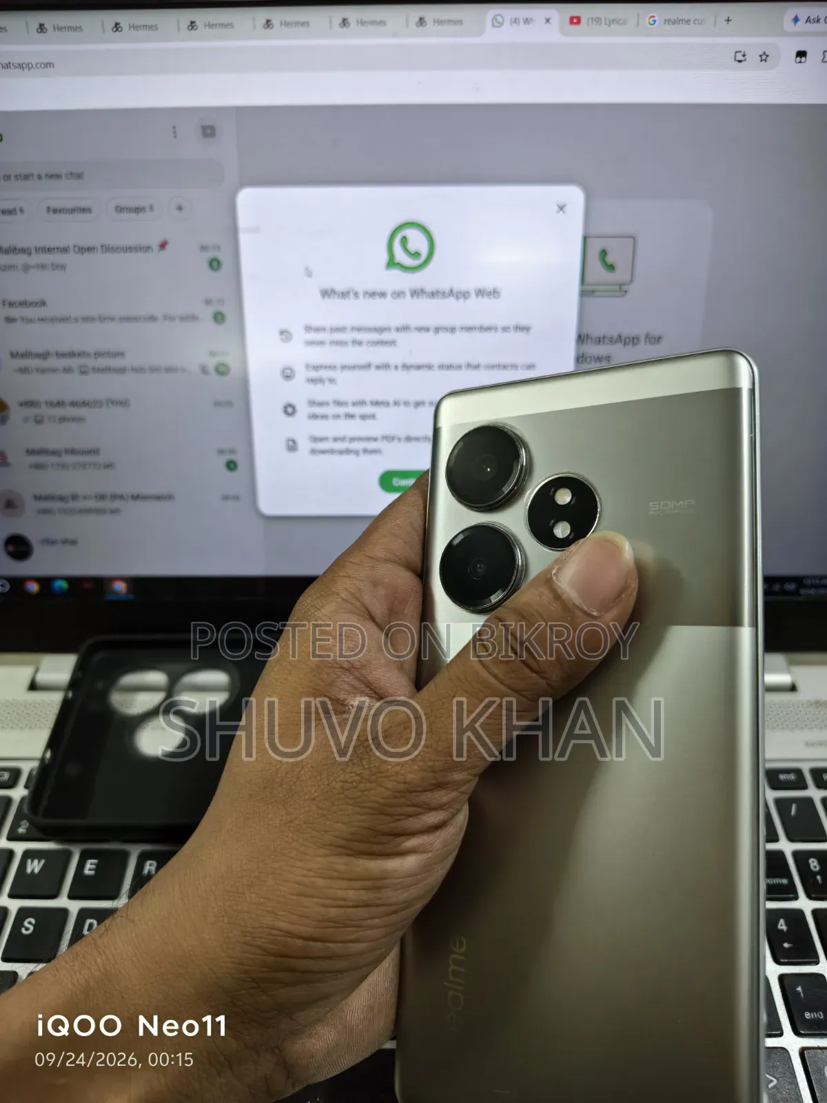 Realme GT 6T 256 GB Silver