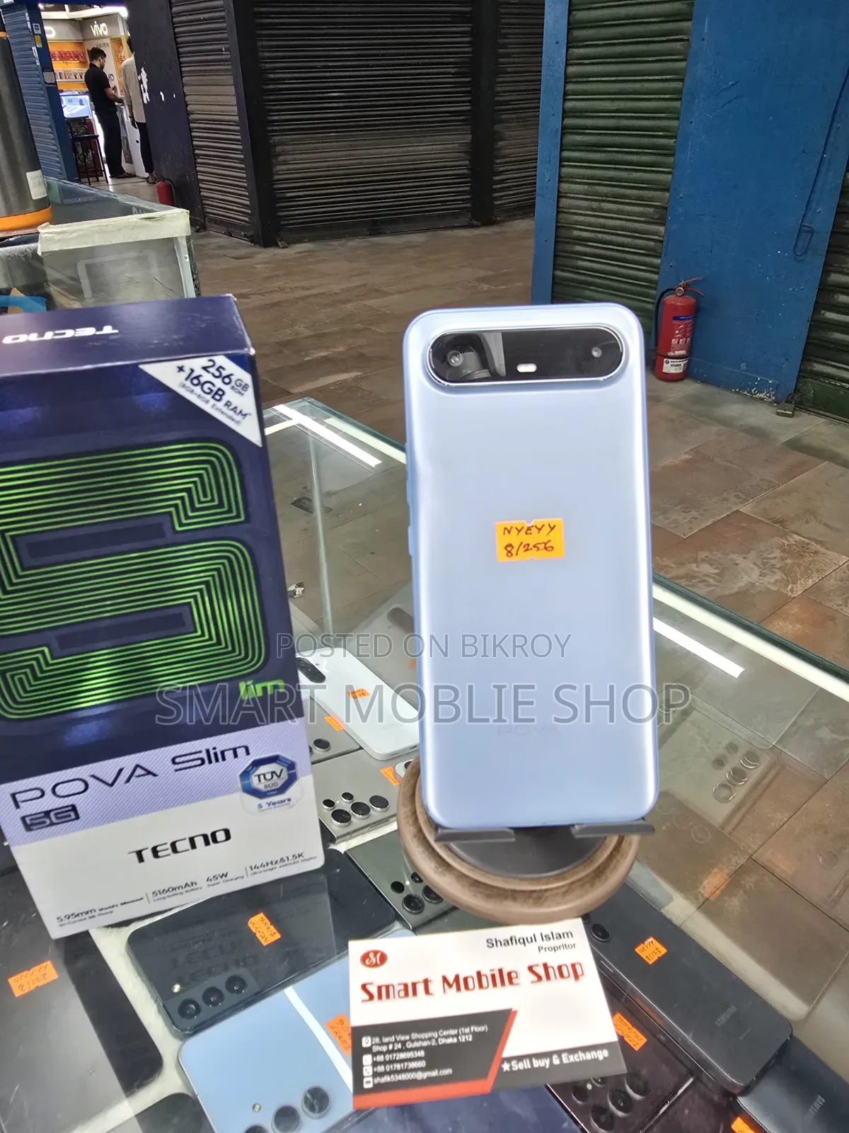 Tecno Pova Slim 5G 256 GB Gray